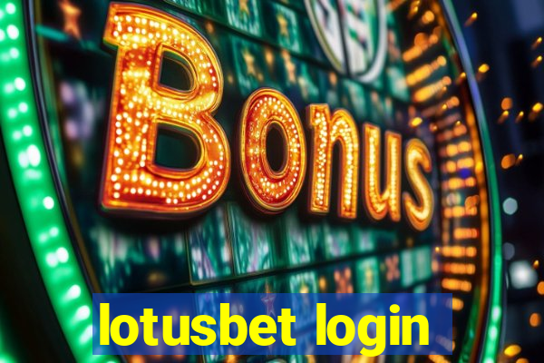 lotusbet login